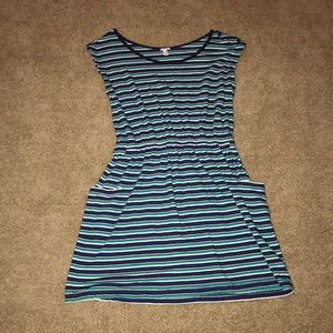 Striped T-Shirt Dress